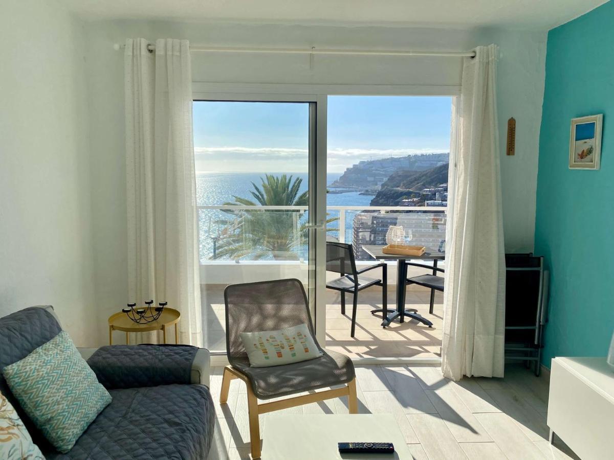 Casa Aita - Refurbished Apartment With Unparalleled Sea View Mogán エクステリア 写真